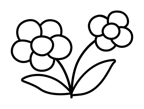Simple Clipart Black White Images .